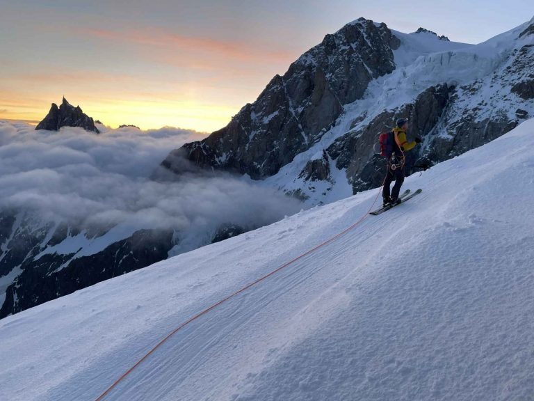 Ascensión Mont Blanc en esquís