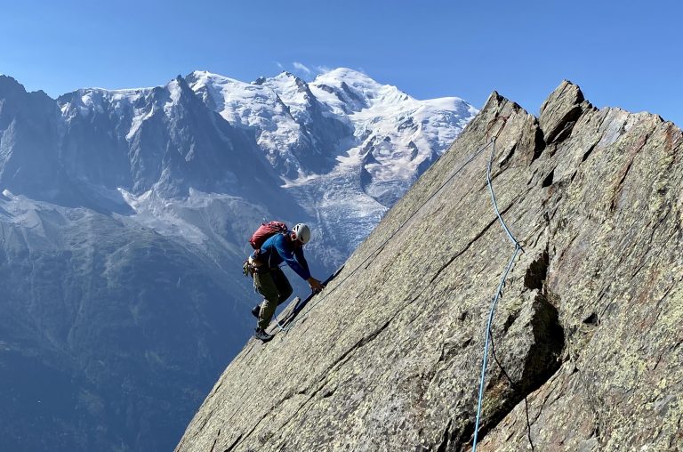 Chapelle de la Glière : arista Sur