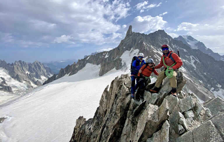 Arete Aiguilles Marbres